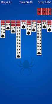 Herunterladen Solitaire Spider - 2024 Kartenspiele für Android Bildschirmfoto 3