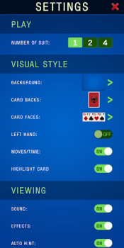 Herunterladen Solitaire Spider - 2024 Kartenspiele für Android Bildschirmfoto 6