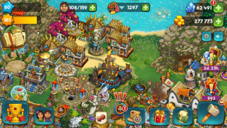 Herunterladen The Tribez: Build a Village Simulatoren für Android Bildschirmfoto 5