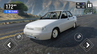 Herunterladen VAZ 2110 Russian Car Driving Simulatoren für Android Bildschirmfoto 5