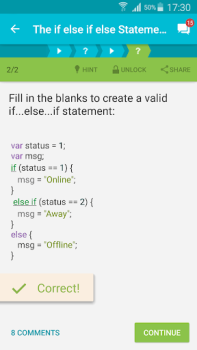 Herunterladen Learn JavaScript Bildung für Android Bildschirmfoto 3