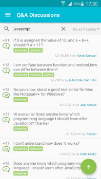Herunterladen Learn JavaScript Bildung für Android Bildschirmfoto 6