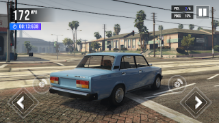 Herunterladen VAZ 2107 Russian Car Simulator Simulatoren für Android Bildschirmfoto 2