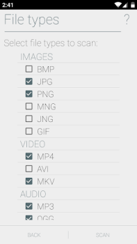 Herunterladen Undeleter Recover Files & Data Werkzeuge für Android Bildschirmfoto 2