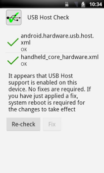 Herunterladen USB Host Check Werkzeuge für Android Bildschirmfoto 3