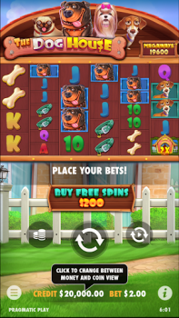Herunterladen The Dog House Mws - Slot Game Kasino für Android Bildschirmfoto 3