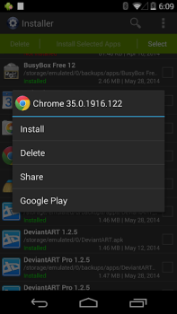 Herunterladen Installierer (Install APK) Arbeit für Android Bildschirmfoto 2