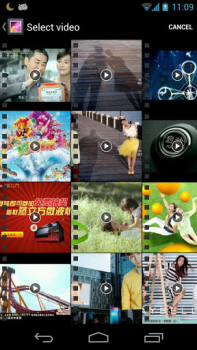 Herunterladen Video Maker mit Musik & Foto Video-Player und -Editoren für Android Bildschirmfoto 2