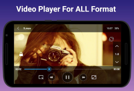 Herunterladen Видео проигрыватель Video-Player und -Editoren für Android Bildschirmfoto 2