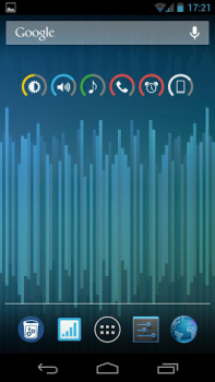 Herunterladen Slider Widget - Volumes Werkzeuge für Android Bildschirmfoto 4