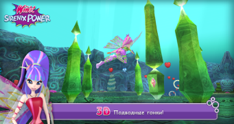 Herunterladen Winx Club: Winx Sirenix Power Rennen für Android Bildschirmfoto 4