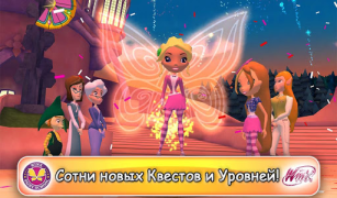 Herunterladen Winx Fairy School FULL FREE Rollenspiele für Android Bildschirmfoto 2