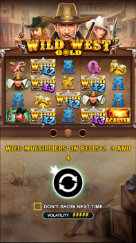 Herunterladen Wild West Gold Slot Casino Kasino für Android Bildschirmfoto 2