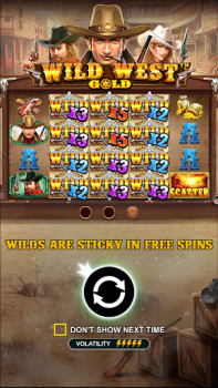 Herunterladen Wild West Gold Slot Casino Kasino für Android Bildschirmfoto 3