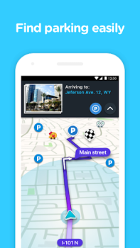 Herunterladen Waze Navigation und Verkehr Karten & Navigation für Android Bildschirmfoto 7