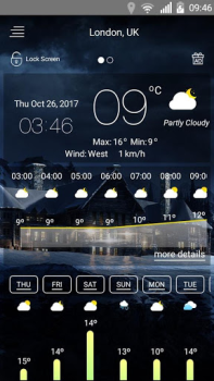 Herunterladen Wetter Wetter für Android Bildschirmfoto 4