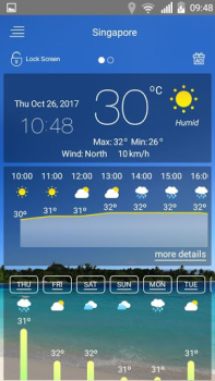 Herunterladen Wetter Wetter für Android Bildschirmfoto 7