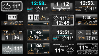 Herunterladen Weather Clock Wetter für Android Bildschirmfoto 3