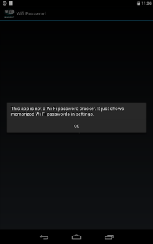 Herunterladen Wifi Password(ROOT) Werkzeuge für Android Bildschirmfoto 4