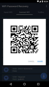 Herunterladen WiFi Password Recovery Werkzeuge für Android Bildschirmfoto 5