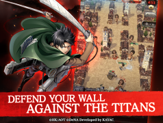 Herunterladen Attack on Titan TACTICS Simulatoren für Android Bildschirmfoto 2