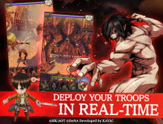 Herunterladen Attack on Titan TACTICS Simulatoren für Android Bildschirmfoto 3
