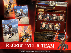 Herunterladen Attack on Titan TACTICS Simulatoren für Android Bildschirmfoto 5