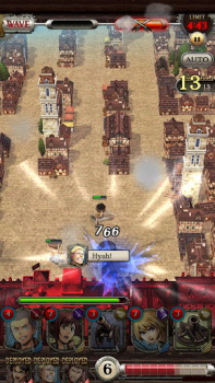 Herunterladen Attack on Titan TACTICS Simulatoren für Android Bildschirmfoto 7