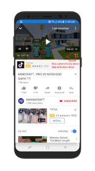 Herunterladen Skip Ads Werkzeuge für Android Bildschirmfoto 2
