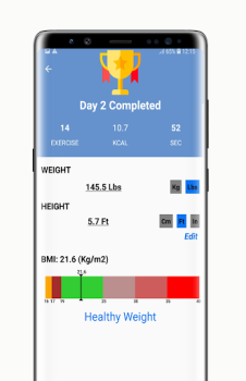 Herunterladen Homeworkout Pro Gesundheit & Fitness für Android Bildschirmfoto 5