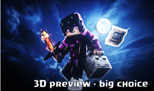 Skins Master for Minecraft PE