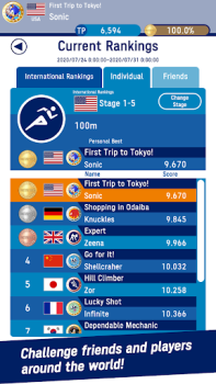 Herunterladen Sonic at the Olympic Games – Tokyo 2020 Sport Spiele für Android Bildschirmfoto 6