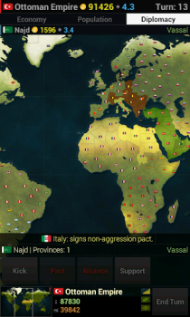 Herunterladen Age of History Lite Strategien für Android Bildschirmfoto 4