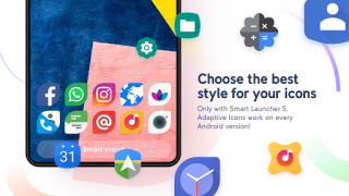 Herunterladen Smart Launcher 6 Personalisierung für Android Bildschirmfoto 4