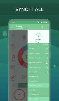 Herunterladen Monefy - Finanzplaner app Finanzen für Android Bildschirmfoto 6