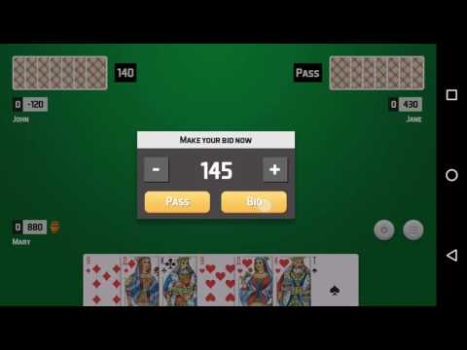 Herunterladen Thousand Card Game (1000) Kartenspiele für Android