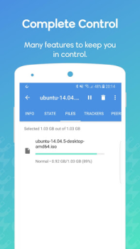 Herunterladen WeTorrent - Torrent Downloader Video-Player und -Editoren für Android Bildschirmfoto 3