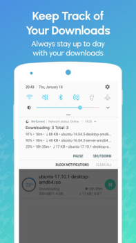 Herunterladen WeTorrent - Torrent Downloader Video-Player und -Editoren für Android Bildschirmfoto 5