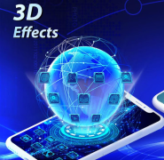 Herunterladen U Launcher 3D:3d themes Kunst & Design für Android Bildschirmfoto 2