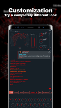 Herunterladen Hacker System Launcher Personalisierung für Android Bildschirmfoto 3