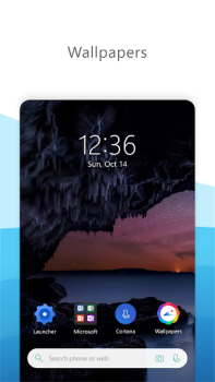 Herunterladen Microsoft Launcher Personalisierung für Android Bildschirmfoto 3