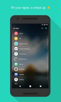 Herunterladen Evie Launcher Personalisierung für Android Bildschirmfoto 2