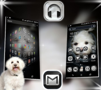 Cute Puppy Launcher Theme