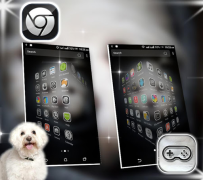 Cute Puppy Launcher Theme