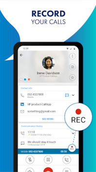 Herunterladen CallApp: Caller ID & Block Kommunikation für Android Bildschirmfoto 4