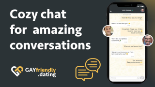 Herunterladen GayFriendly. Gay Dating Chat Partnersuche für Android Bildschirmfoto 3