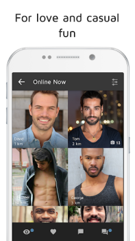 Herunterladen Gay Dating & Gaychat DISCO Partnersuche für Android Bildschirmfoto 2