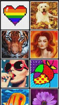 Herunterladen Kreuzstich: Cross Stitch Puzzle-Spiele für Android