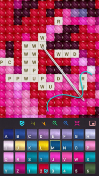 Herunterladen Kreuzstich: Cross Stitch Puzzle-Spiele für Android Bildschirmfoto 4