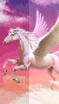 Herunterladen Kreuzstich: Cross Stitch Puzzle-Spiele für Android Bildschirmfoto 6
